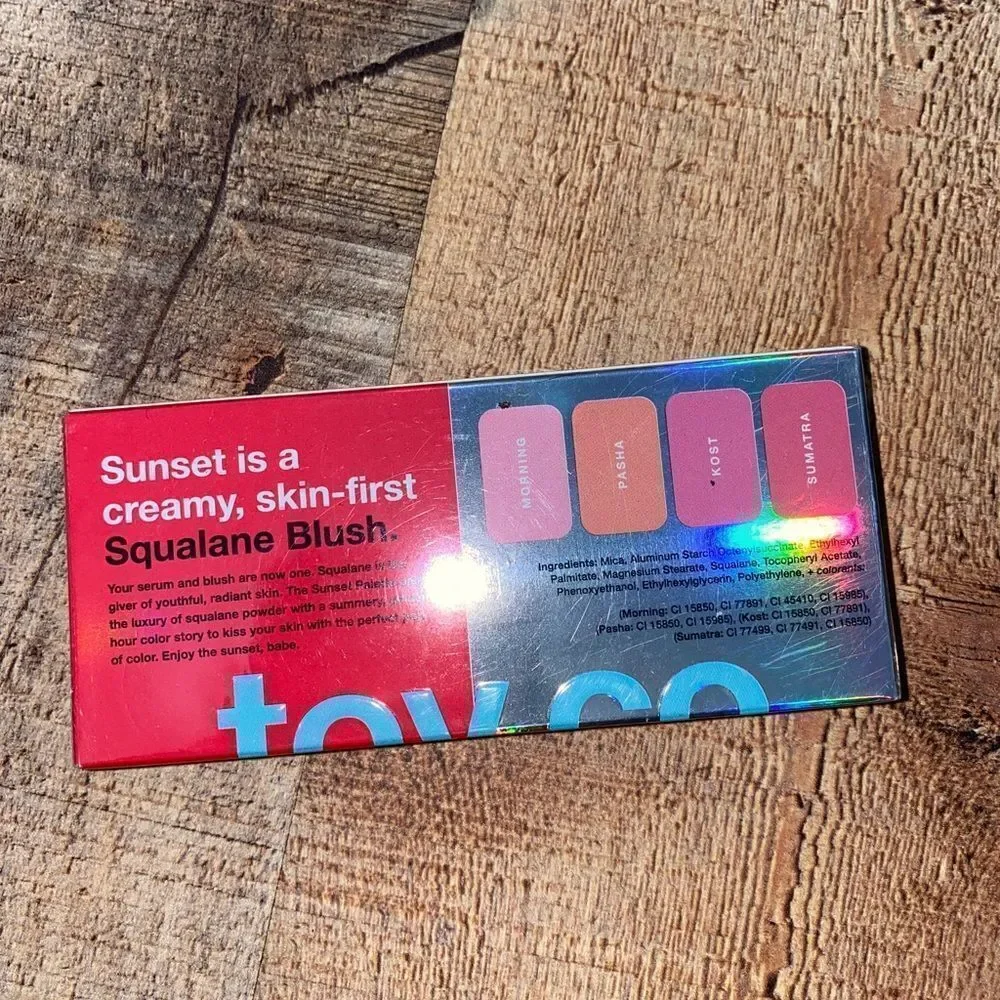 TOYFACTORY Sunset Squalane Blush Palette